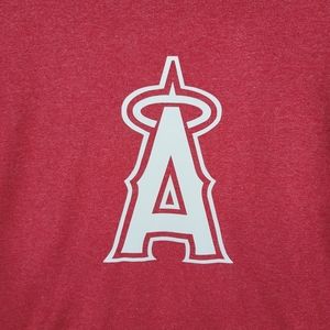 Los Angeles Angels Red T Shirt Men's Medium